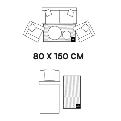 Tapete interior liso branco