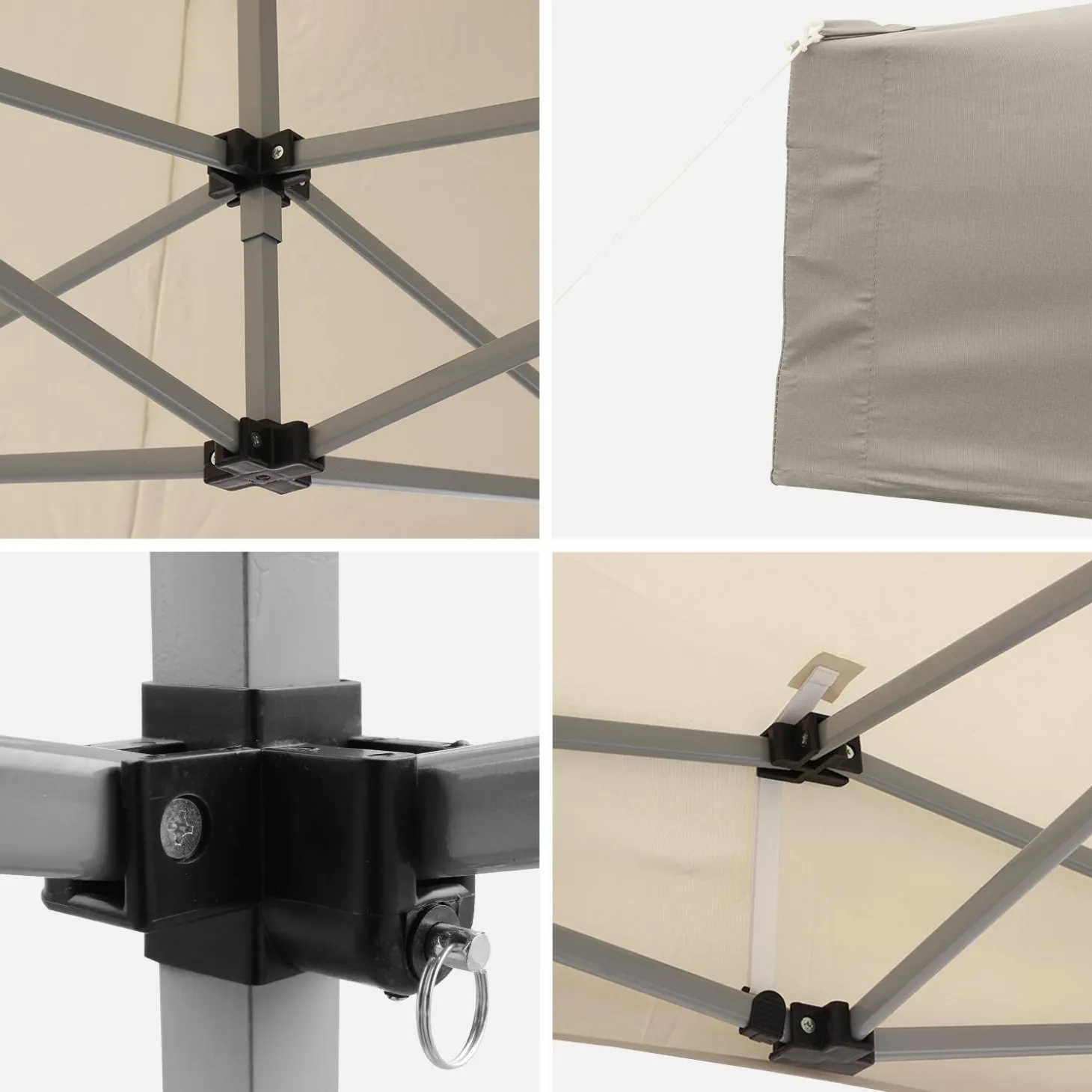 Tenda para eventos ou pérgola dobrável 3x3m