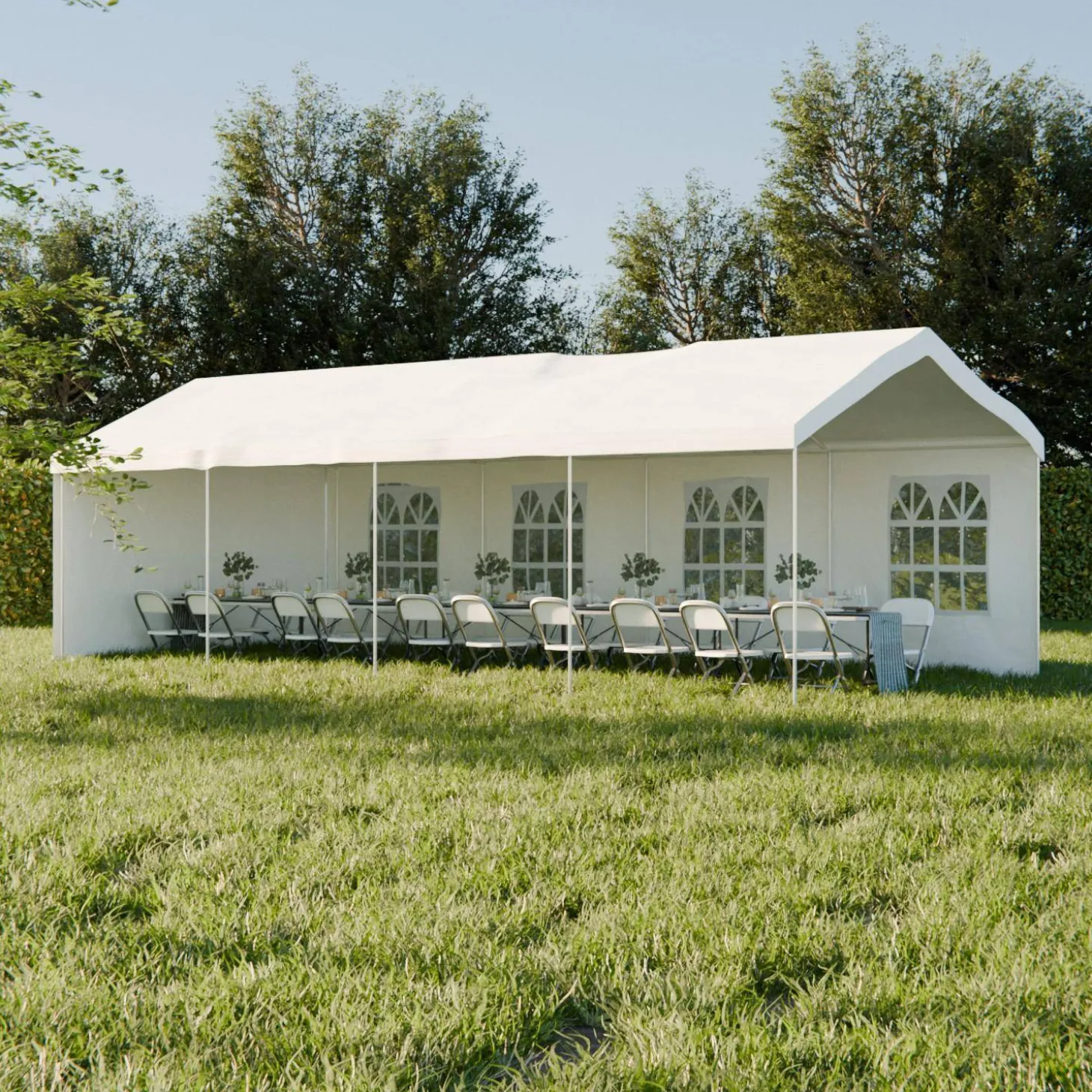 Tenda para eventos, 4x8m