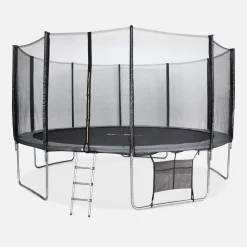 Trampolim 460cm com conjunto de acessórios