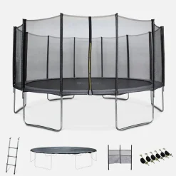 Trampolim 460cm com conjunto de acessórios