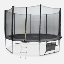 Trampolim 400cm com conjunto de acessórios