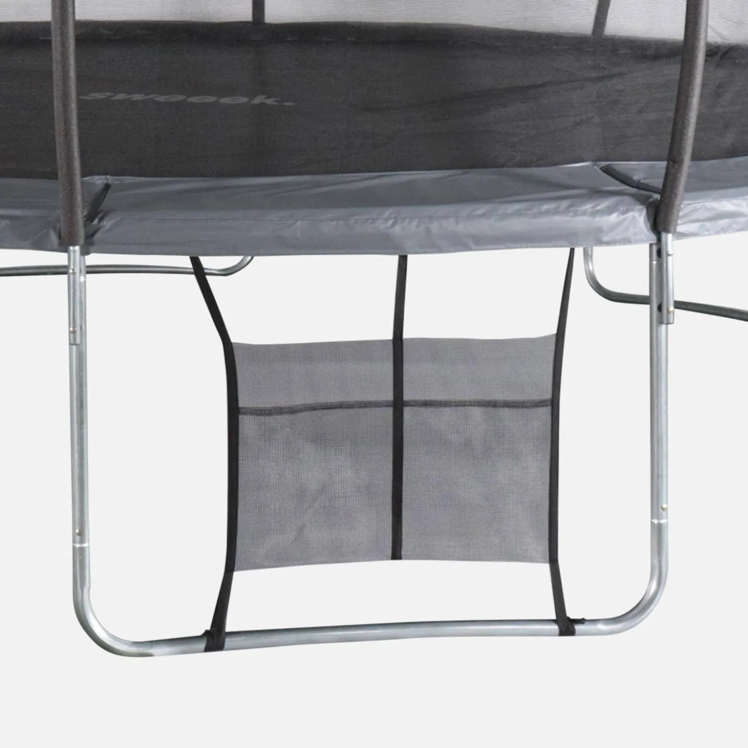Trampolim 370cm com rede interna e kit de acessórios
