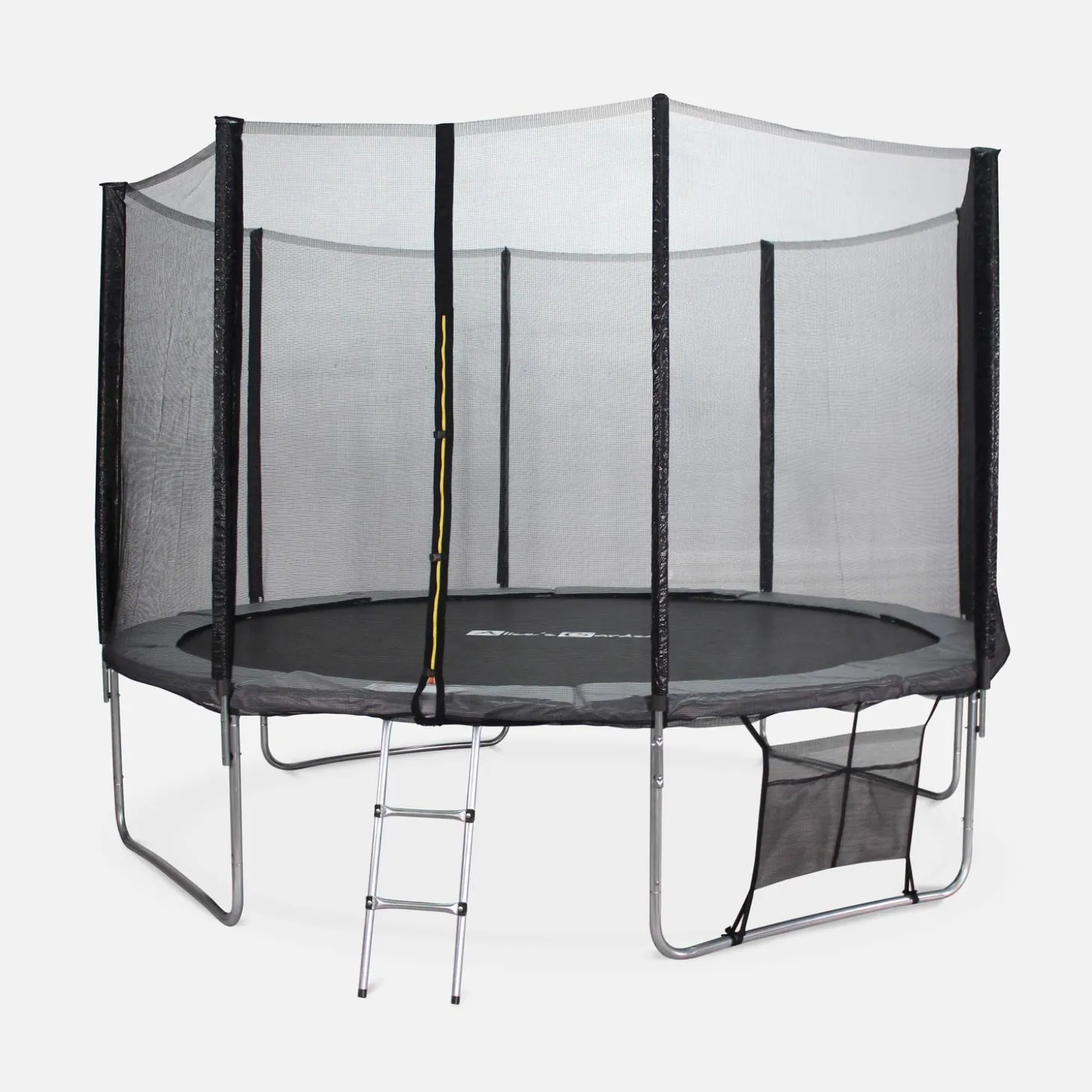 Trampolim com conjunto de acessórios, 370cm