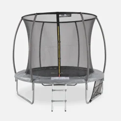 Trampolim com rede interior e conjunto de acessórios, 250cm
