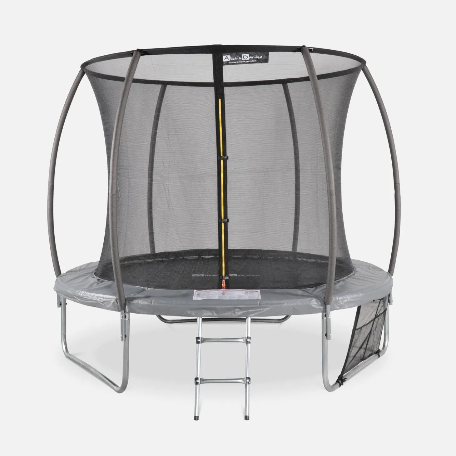 Trampolim com rede interior e conjunto de acessórios, 250cm