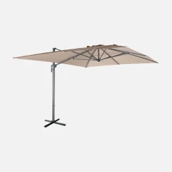 3x4m guarda-sol retangular