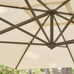 3x4m guarda-sol retangular