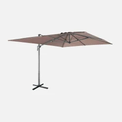 3x4m guarda-sol retangular
